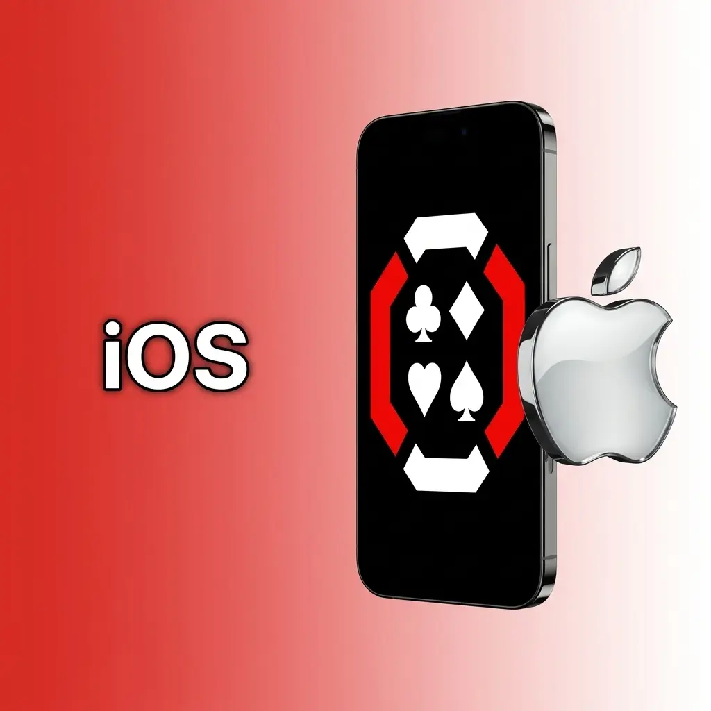 Ícone da MMAbet para iOS mostrando como adicionar atalho na tela inicial via Safari, simulando um aplicativo.