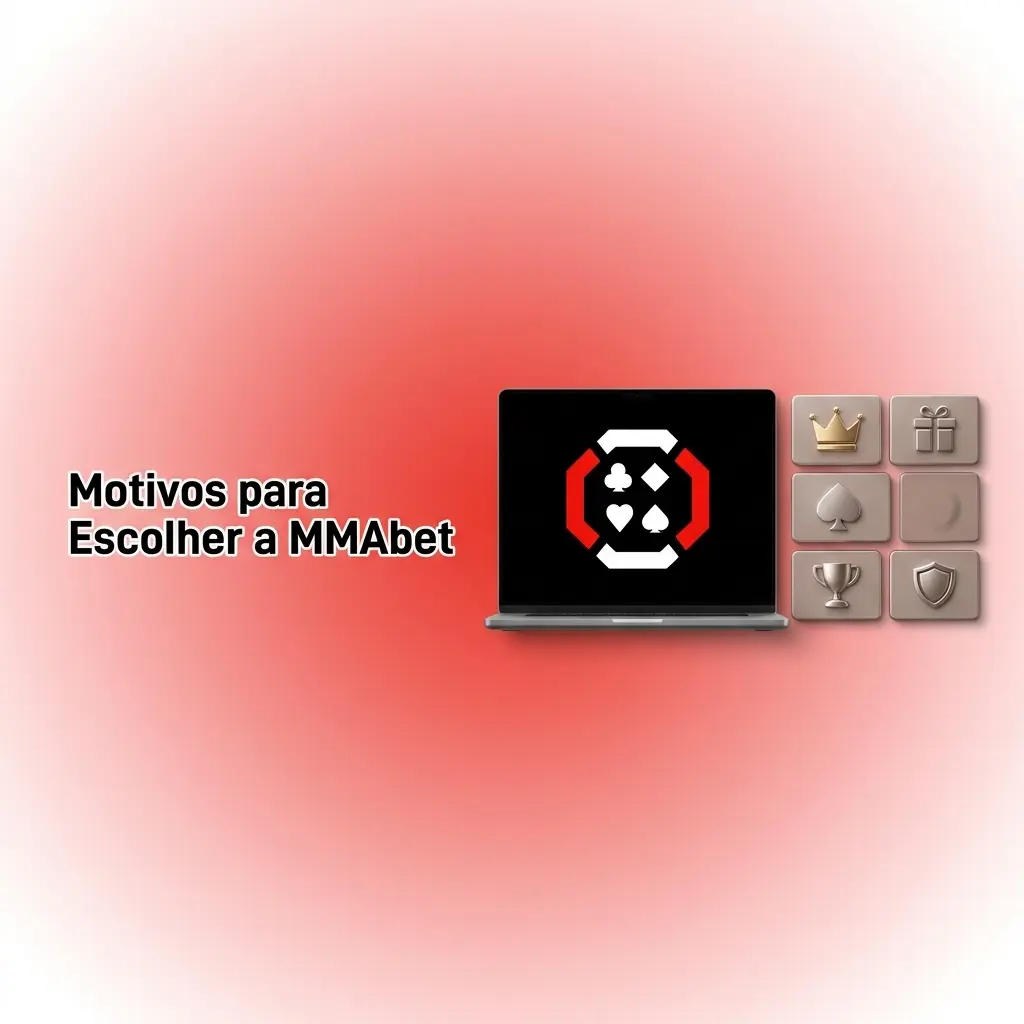 Motivos para escolher a MMAbet: apostas esportivas e cassino, PIX em até 30 minutos e cashback VIP de até 15%.