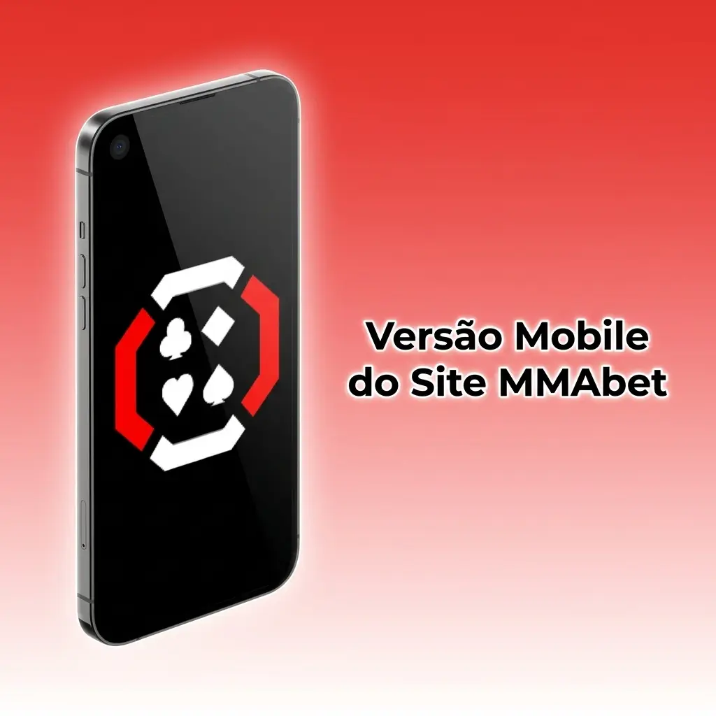 Versão mobile do site MMAbet exibida no navegador, com apostas ao vivo e cassino completo otimizados para toque.
